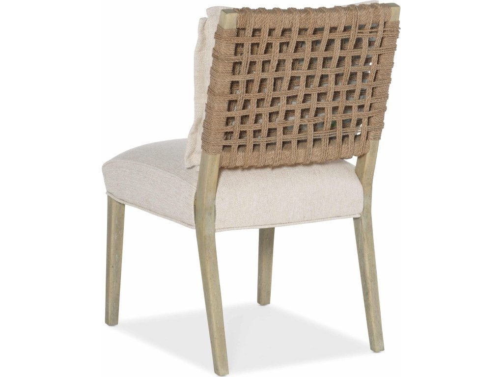 Surfrider Woven Back Side Chair-2 per ctn/price ea - image 1