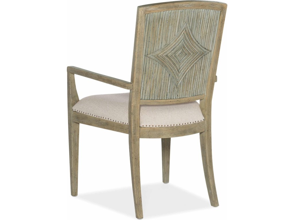 Surfrider Carved Back Arm Chair-2 per ctn/price ea - image 1