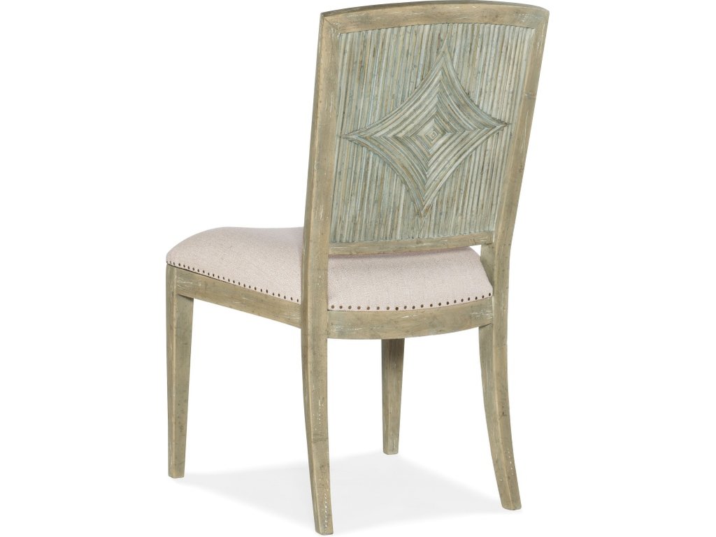 Surfrider Carved Back Side Chair-2 per ctn/price ea - image 1