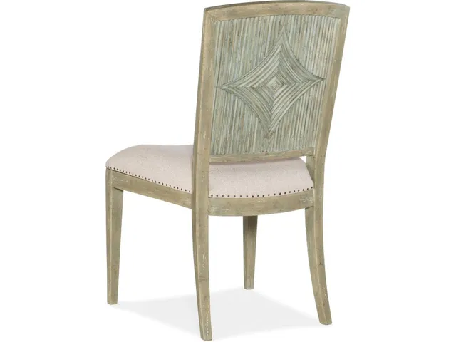 Surfrider Carved Back Side Chair-2 per ctn/price ea
