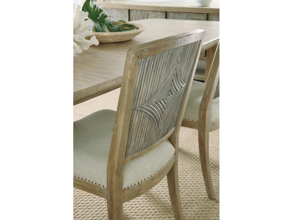 Surfrider Carved Back Side Chair-2 per ctn/price ea - image 2