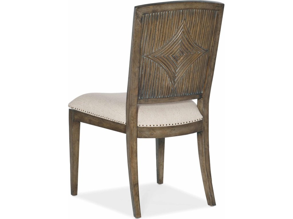 Sundance Carved Back Side Chair-2 per ctn/price ea - image 1