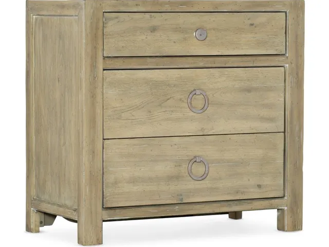 Surfrider Three-Drawer Nightstand