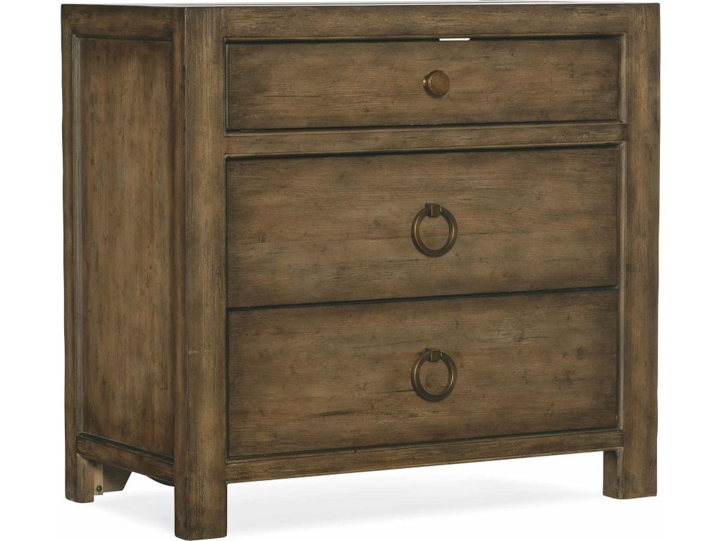 Sundance Three-Drawer Nightstand - main image