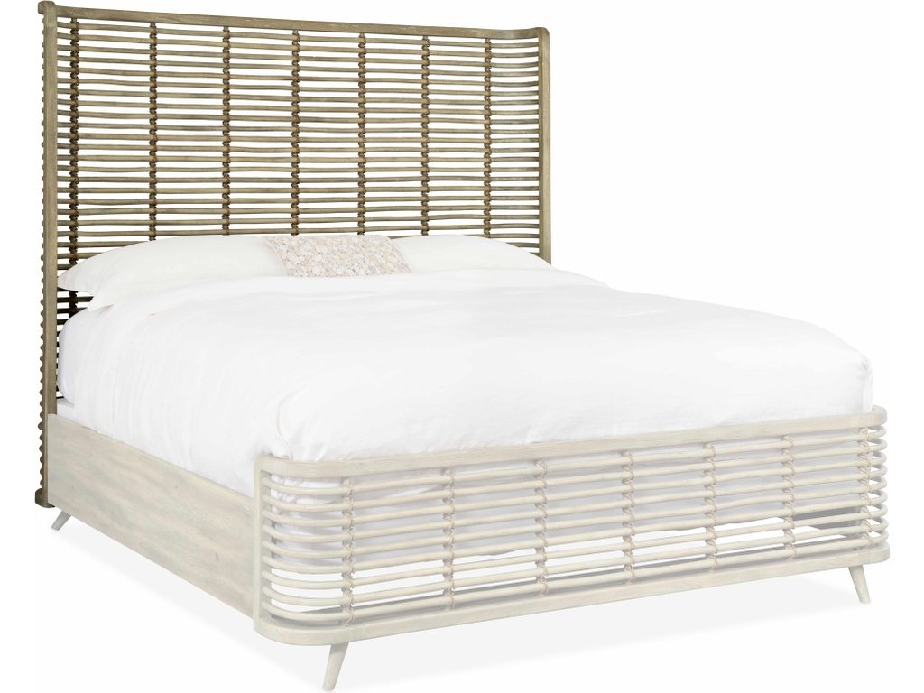 Surfrider Queen Rattan Bed - image 3