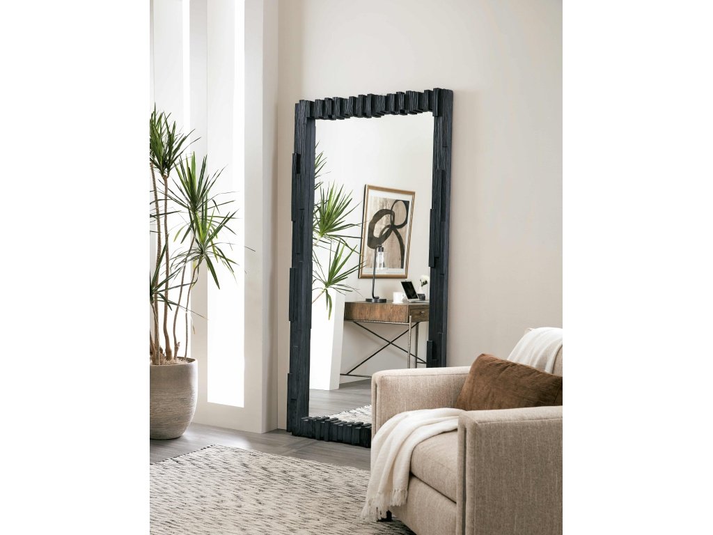 Chapman Shou Sugi Ban Floor Mirror - image 1