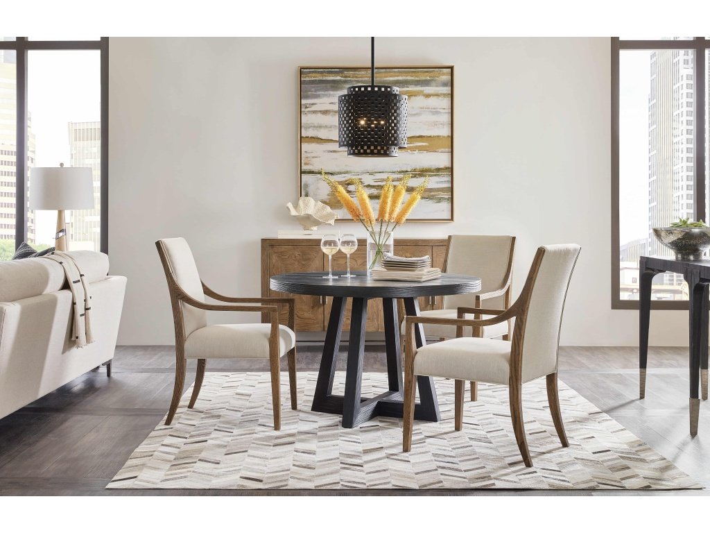 Chapman Shou Sugi Ban Petite Round Dining Table - image 2