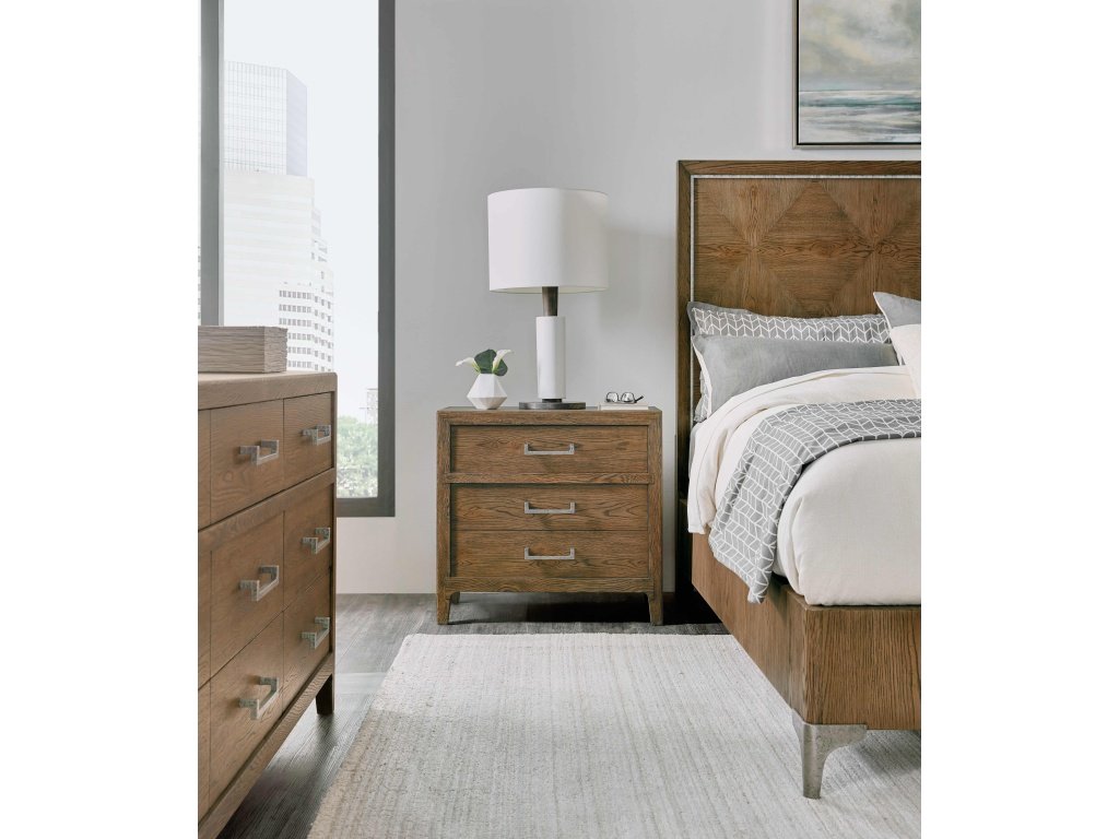 Chapman Three-Drawer Nightstand - image 2