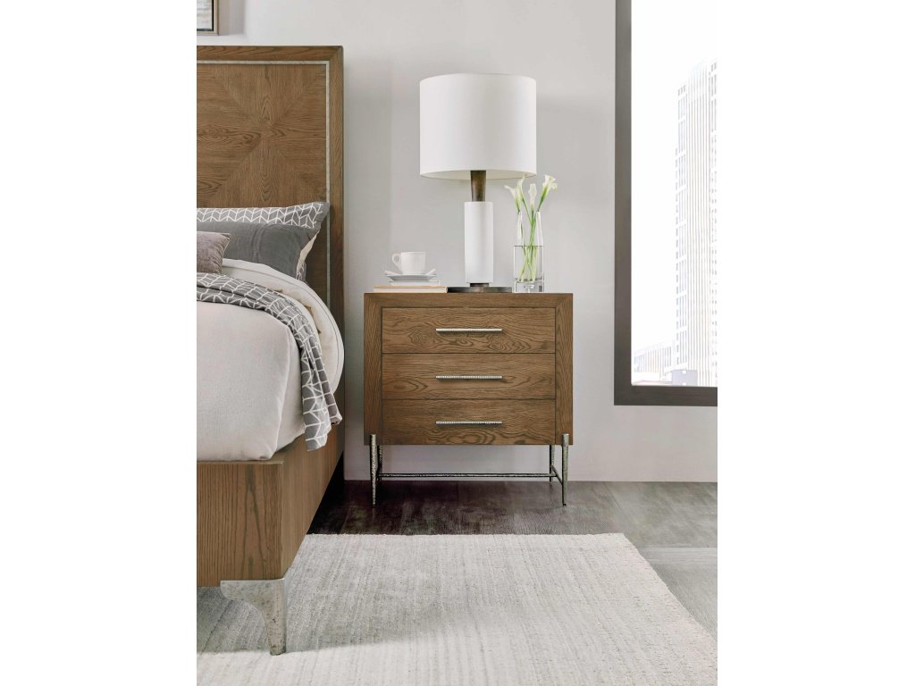 Chapman Three-Drawer Nightstand - image 3