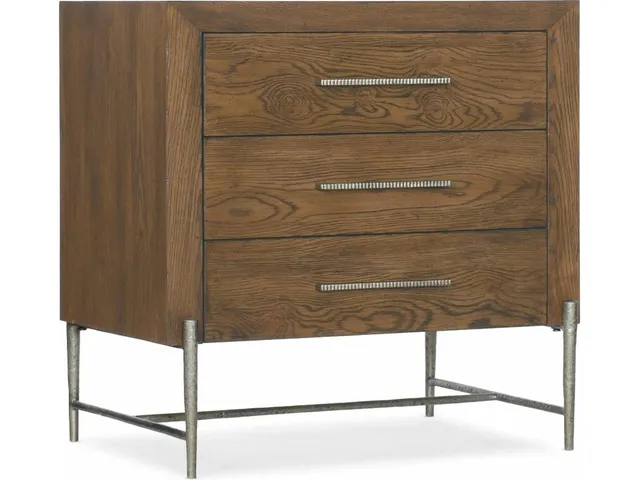 Chapman Three-Drawer Nightstand