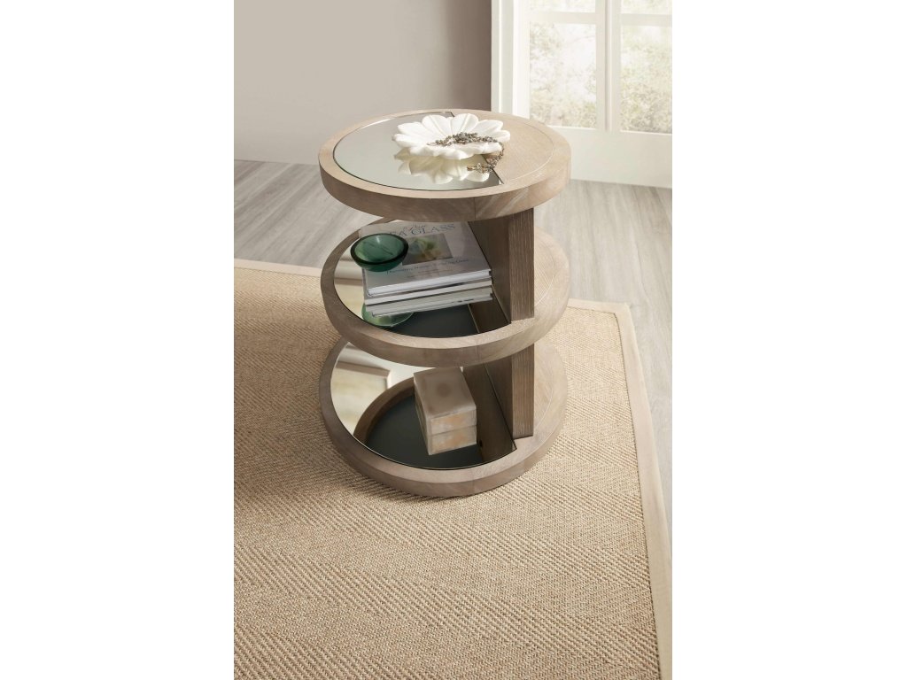 Affinity Round End Table - image 2