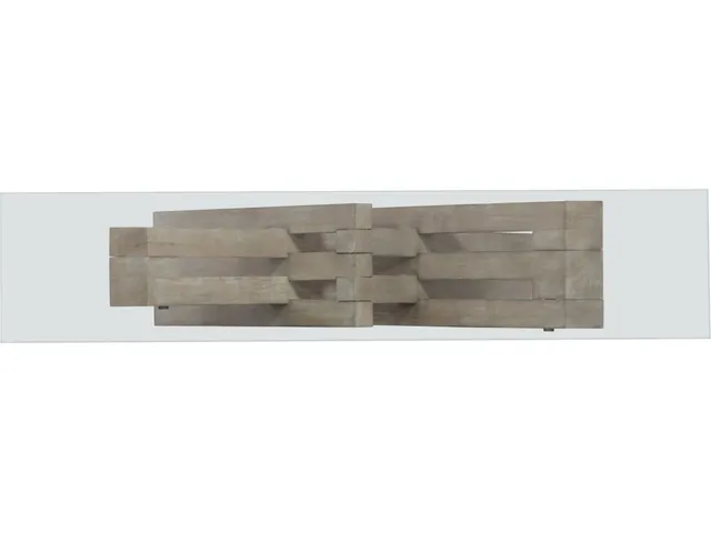 Affinity Glass Top Accent Console - Alternative View