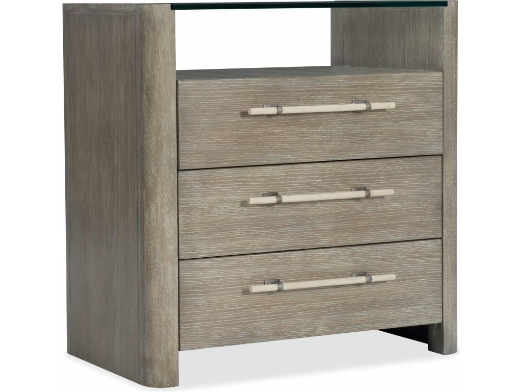 Affinity Three-Drawer Nightstand - main image