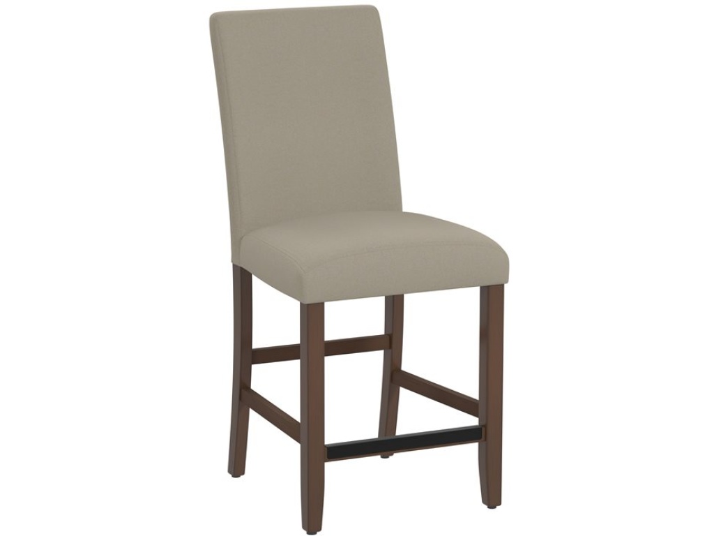 Upholstered Counter Height Stools - Brown - main image