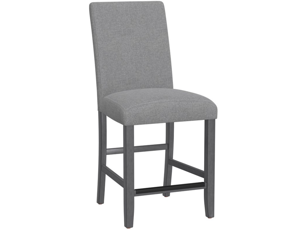 Upholstered Counter Height Stools - Gray - main image