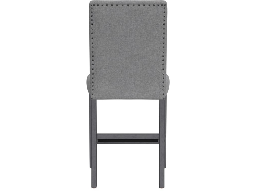Upholstered Counter Height Stools - Gray - image 3