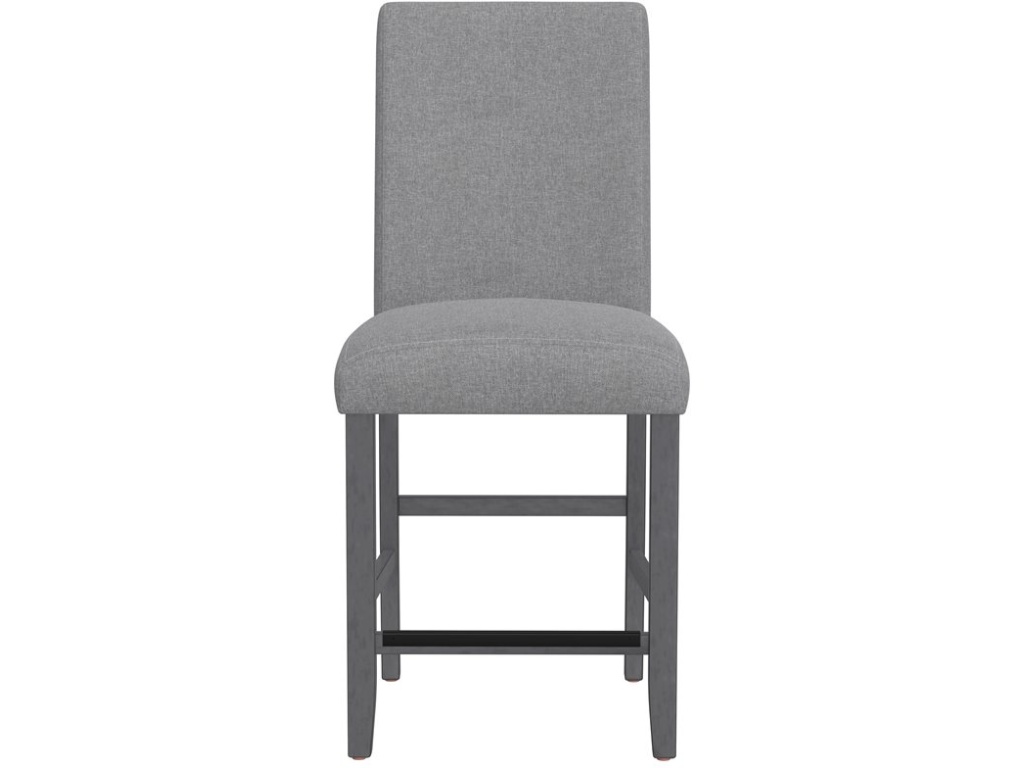 Upholstered Counter Height Stools - Gray - image 1