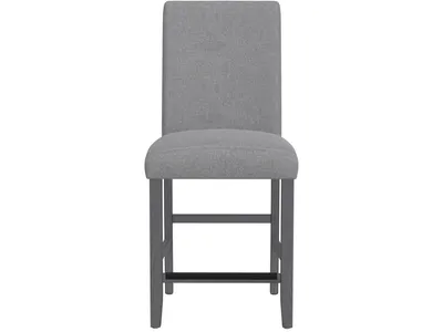 Upholstered Counter Height Stools - Gray