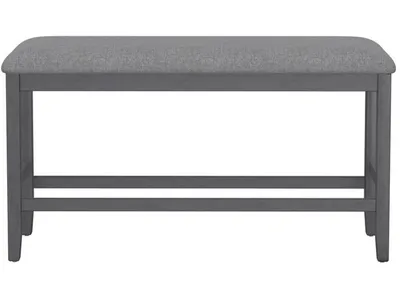 Gathering Height Bench - Gray