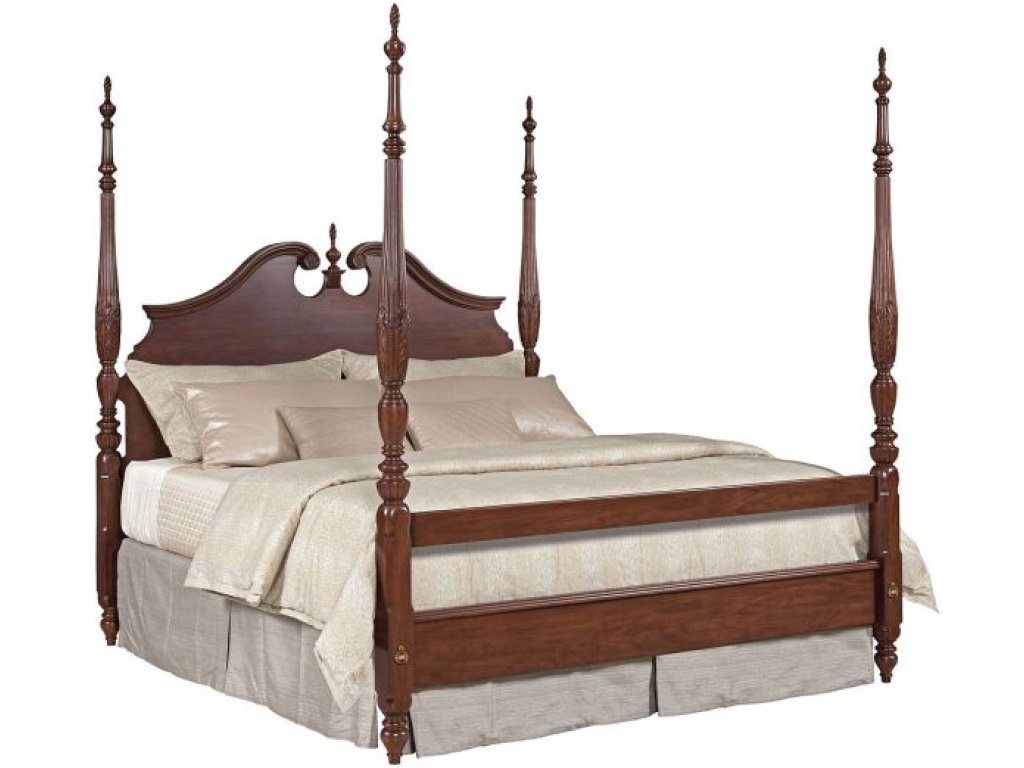 Rice Carved Queen Bed - Complete - main image