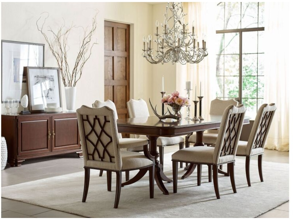 Double Pedestal Dining Table - Complete - image 2