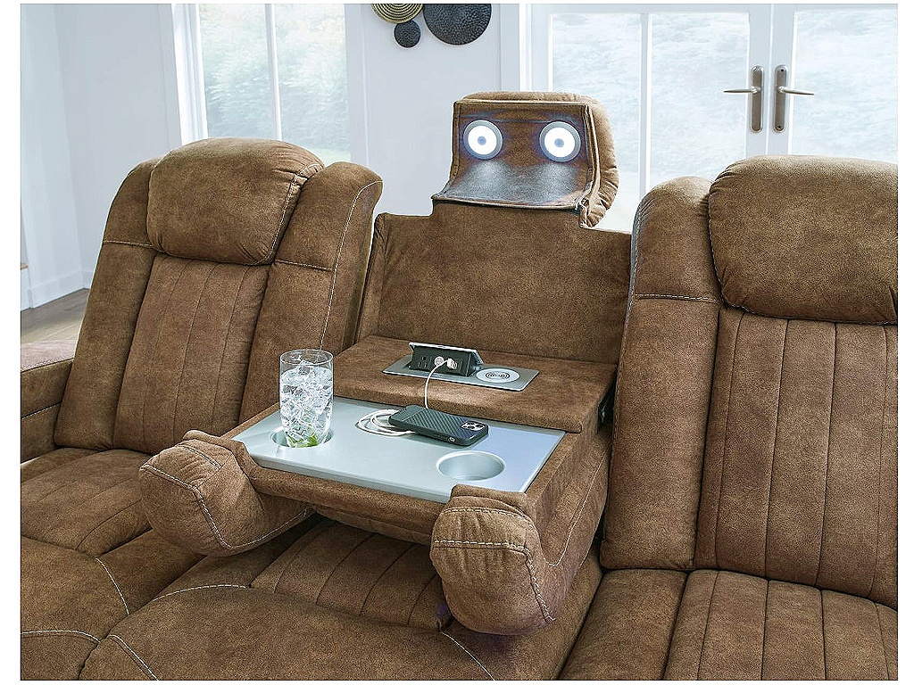 Wolfridge Power Reclining Sofa - image 8