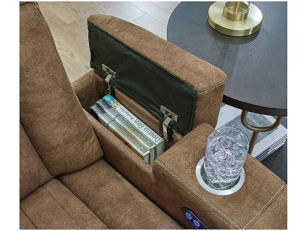 Wolfridge Power Reclining Loveseat - image 9
