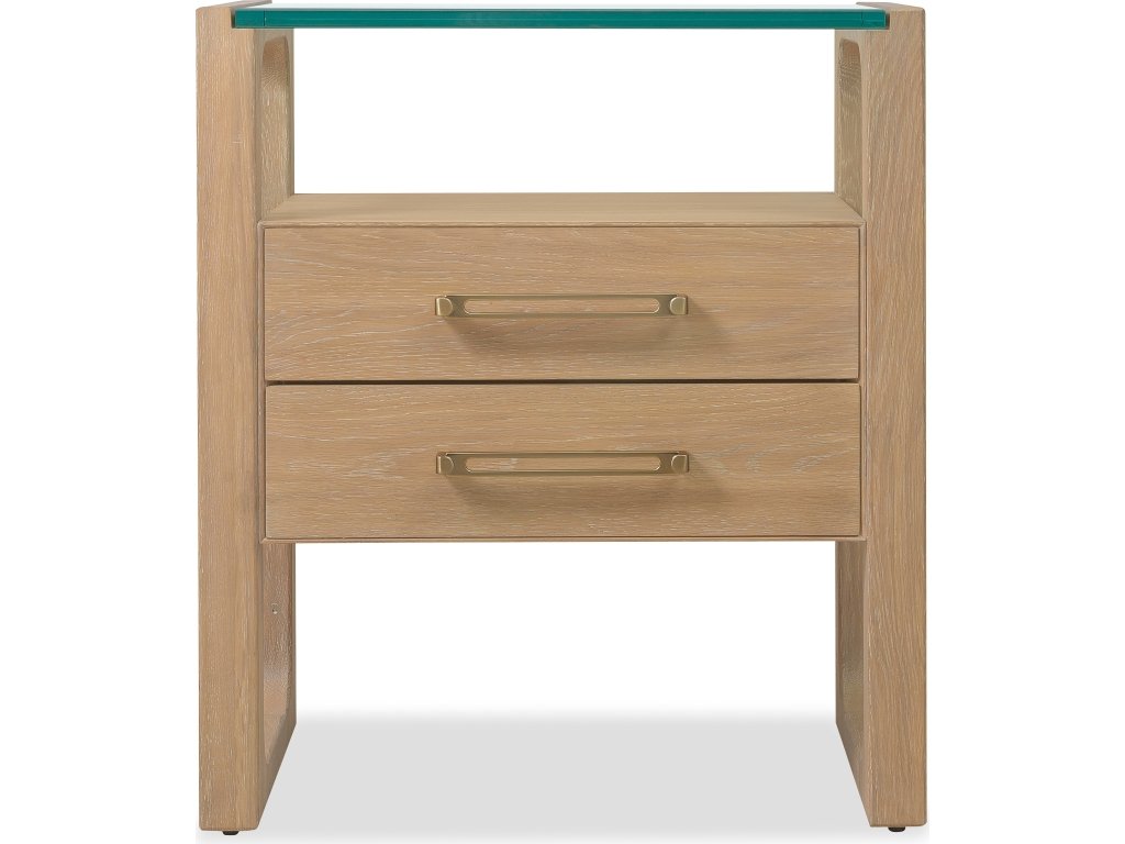 Banyon Bay Two Drawer Nightstand - image 2