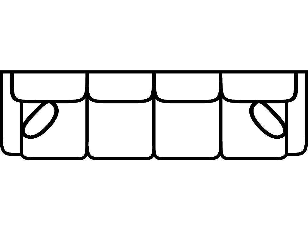 Extra Long Sofa - image 1