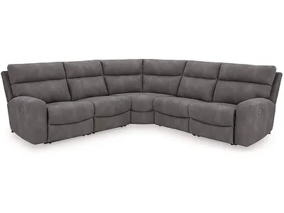 Next-Gen DuraPella 5-Piece Power Reclining Sectional