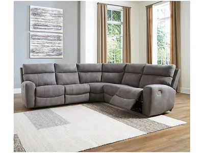 Next-Gen DuraPella 5-Piece Power Reclining Sectional