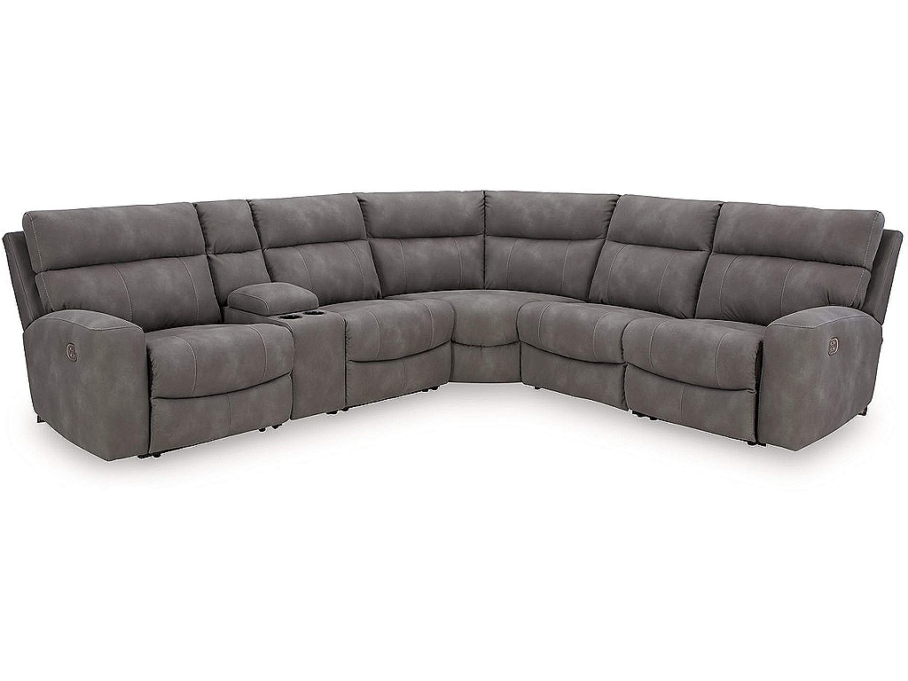 Next-Gen DuraPella 6-Piece Power Reclining Sectional - main image