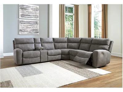 Next-Gen DuraPella 6-Piece Power Reclining Sectional