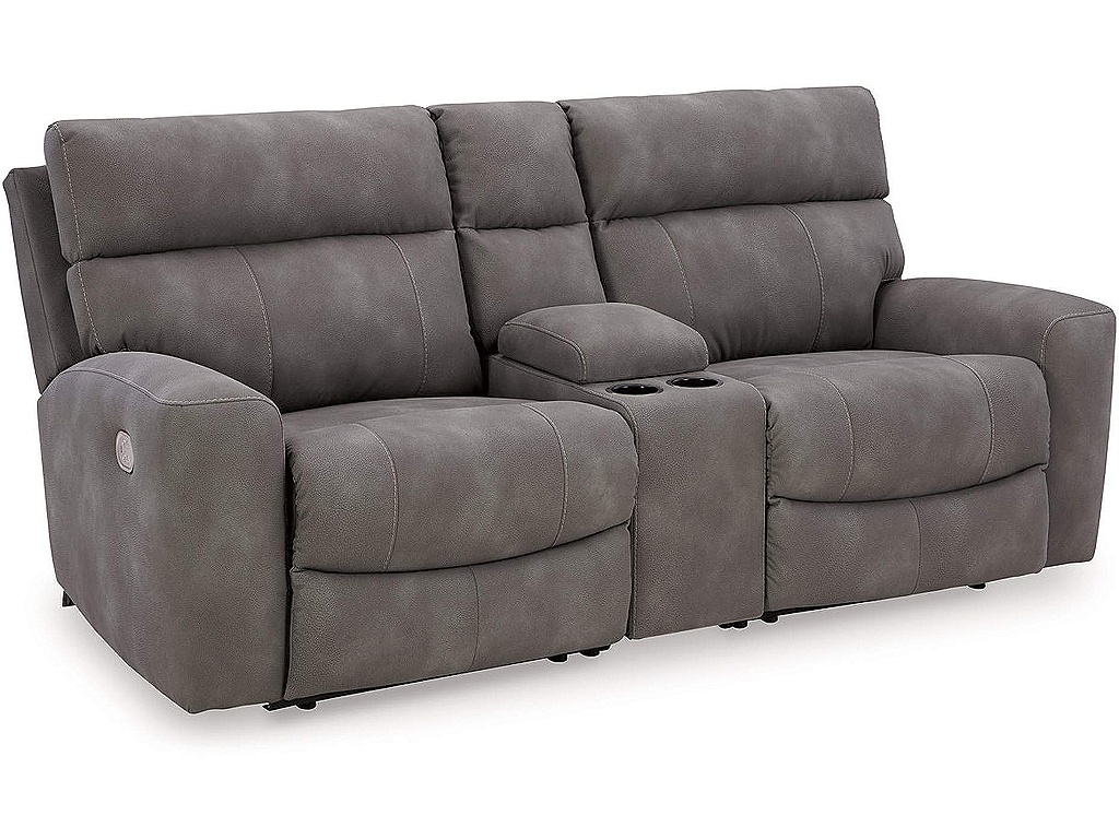 Next-Gen DuraPella 3-Piece Power Reclining Sectional Loveseat with Console - main image
