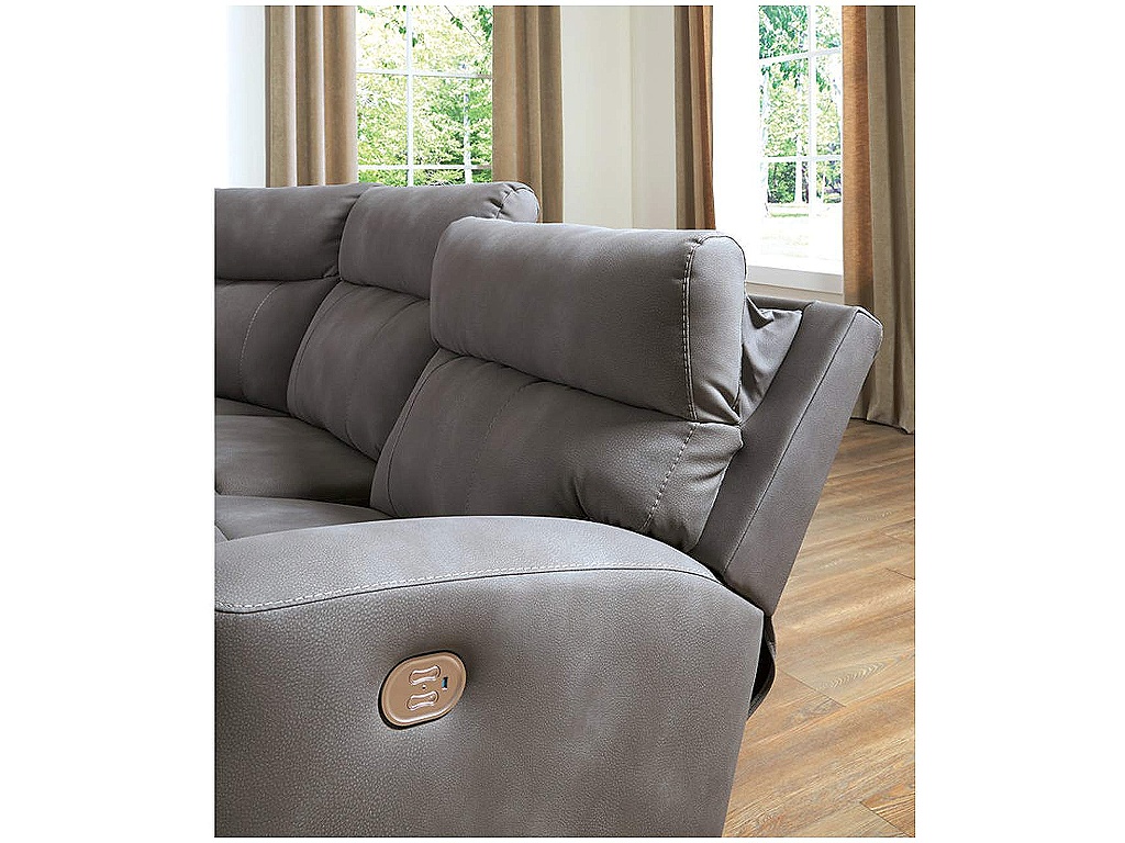 Next-Gen DuraPella 3-Piece Power Reclining Sectional Sofa - image 4