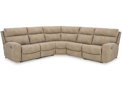 Next-Gen DuraPella 5-Piece Power Reclining Sectional