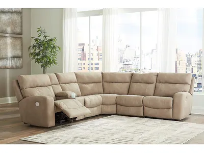 Next-Gen DuraPella 6-Piece Power Reclining Sectional