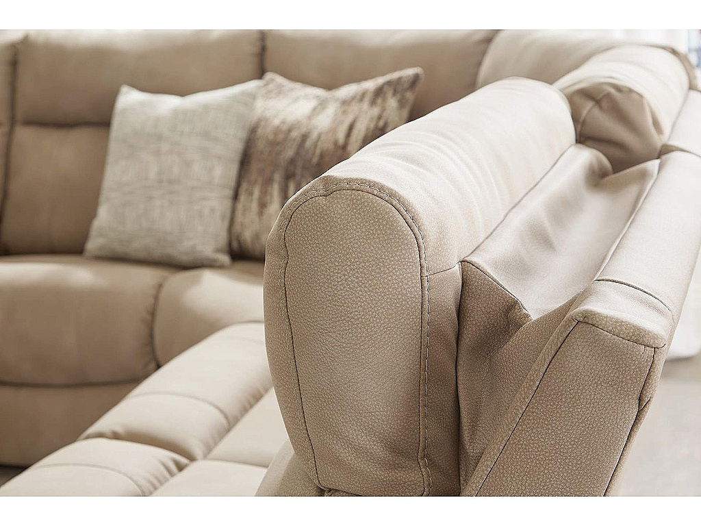 Next-Gen DuraPella 4-Piece Power Reclining Sectional - image 1