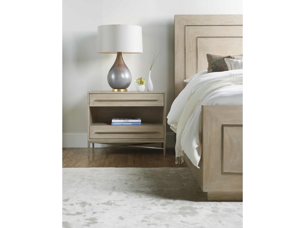 Cascade Two-Drawer Nightstand - image 2