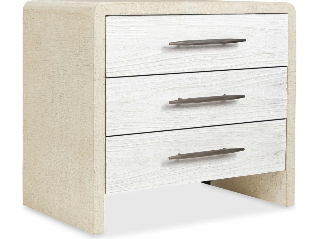 Cascade Three-Drawer Nightstand - main image