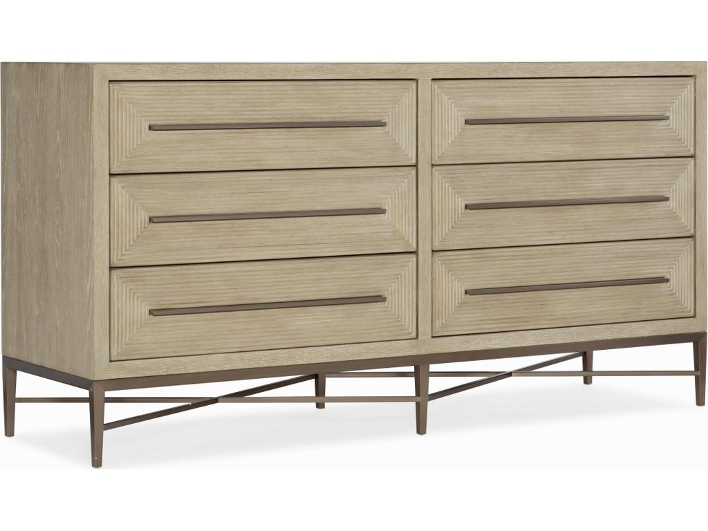 Cascade Six-Drawer Dresser - main image