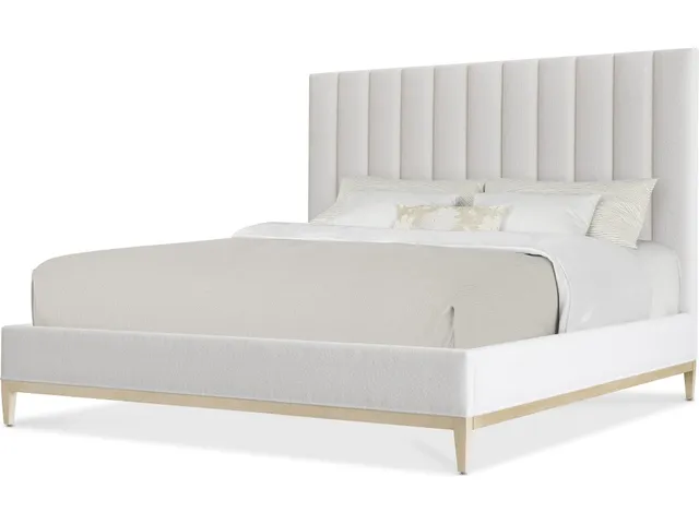 Cascade California King Upholstered Bed - Alternative View
