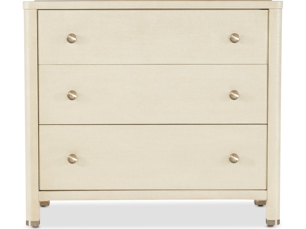 Archives Raffia Three-Drawer Chest - image 2