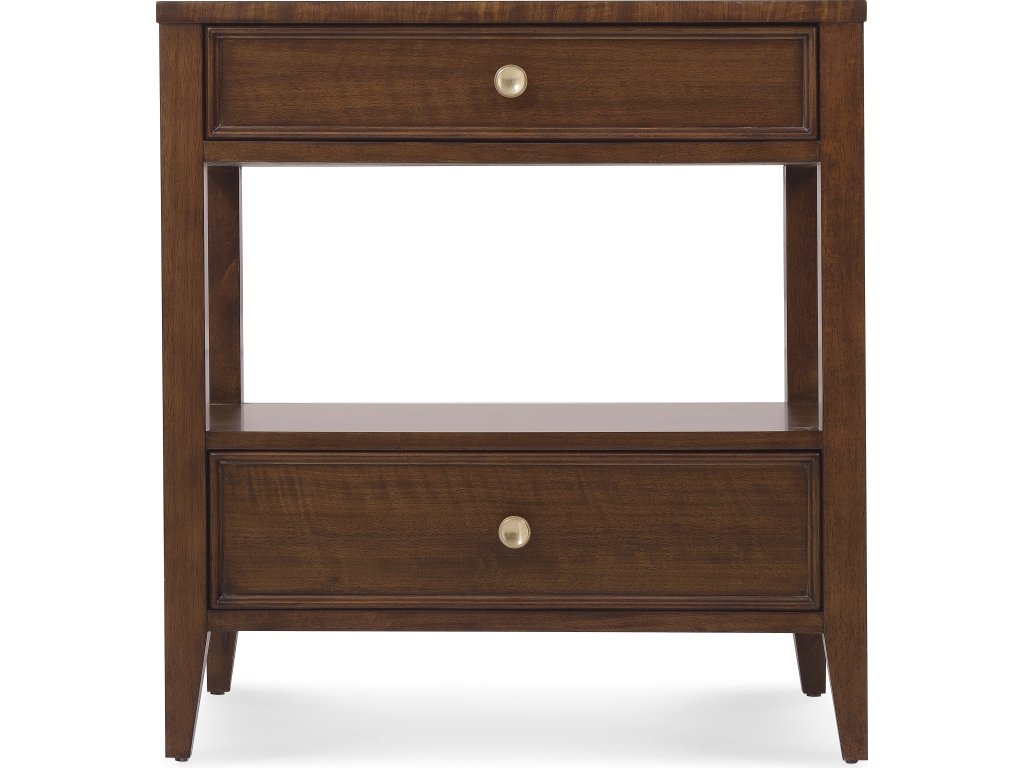 Archives Two-Drawer Nightstand - image 1