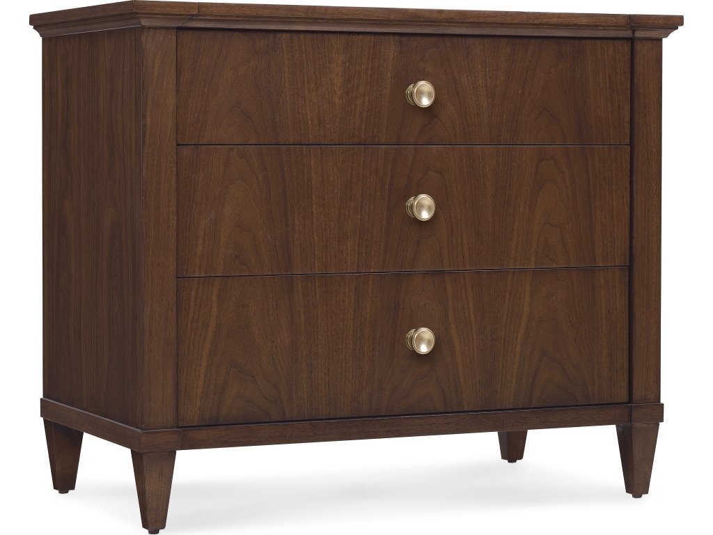 Archives Three-Drawer Nightstand - main image