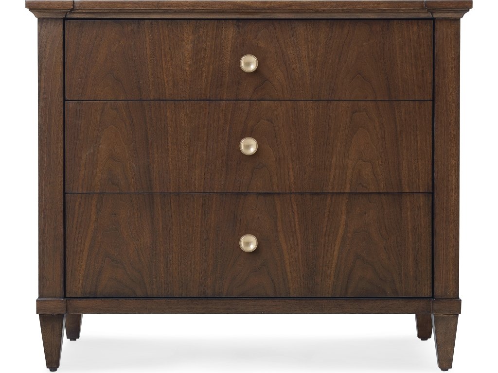 Archives Three-Drawer Nightstand - image 1