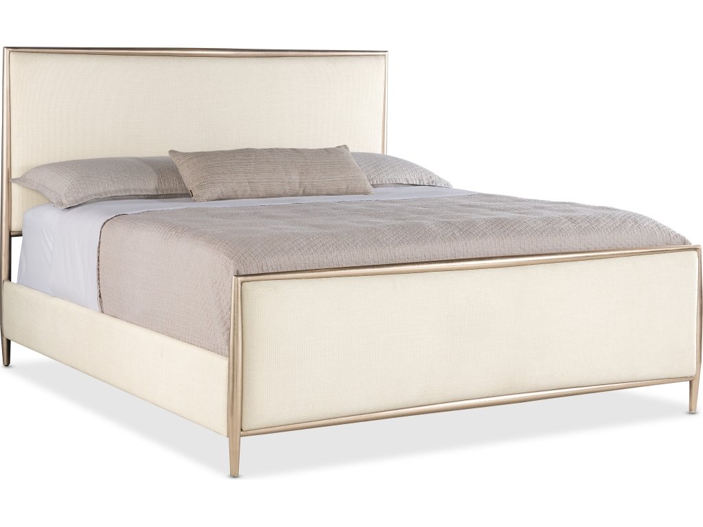 Westwood King Upholstered Metal Bed - main image