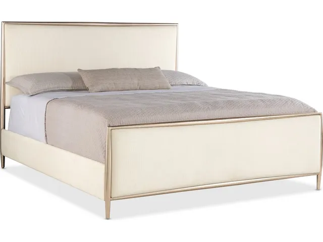 Westwood California King Upholstered Metal Bed