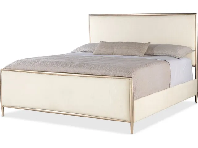 Westwood California King Upholstered Metal Bed - Alternative View