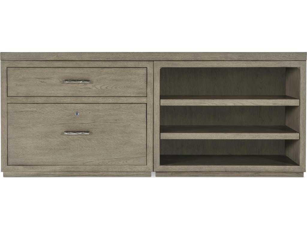 Linville Falls Credenza - 72in Top-Lateral File and Open - image 2